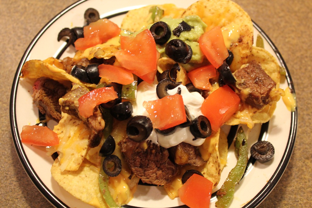 Chipotle Lime Steak Nachos